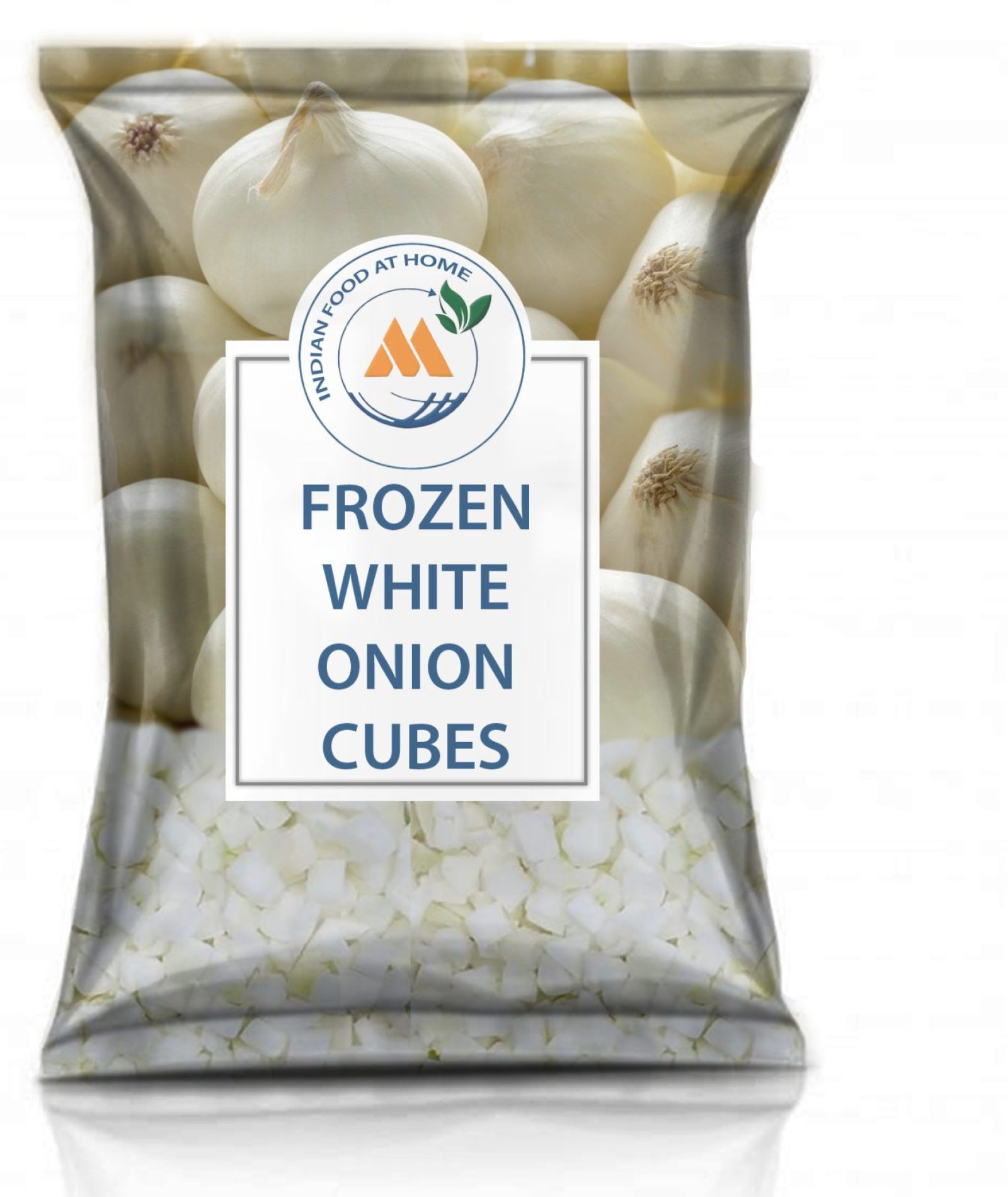 FROZEN WHITE ONION CUBES