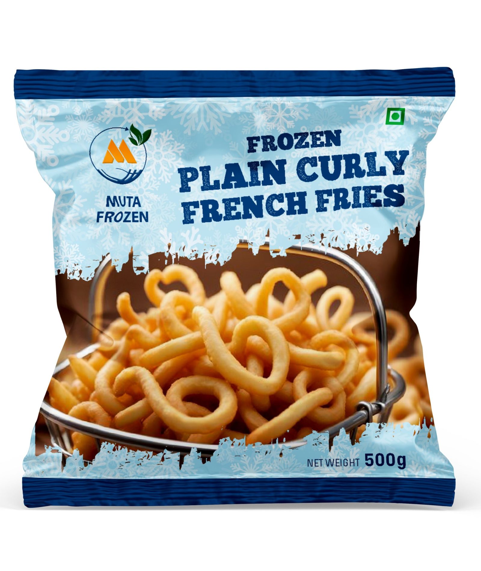 PLAIN CURLY FRENCH FRIES